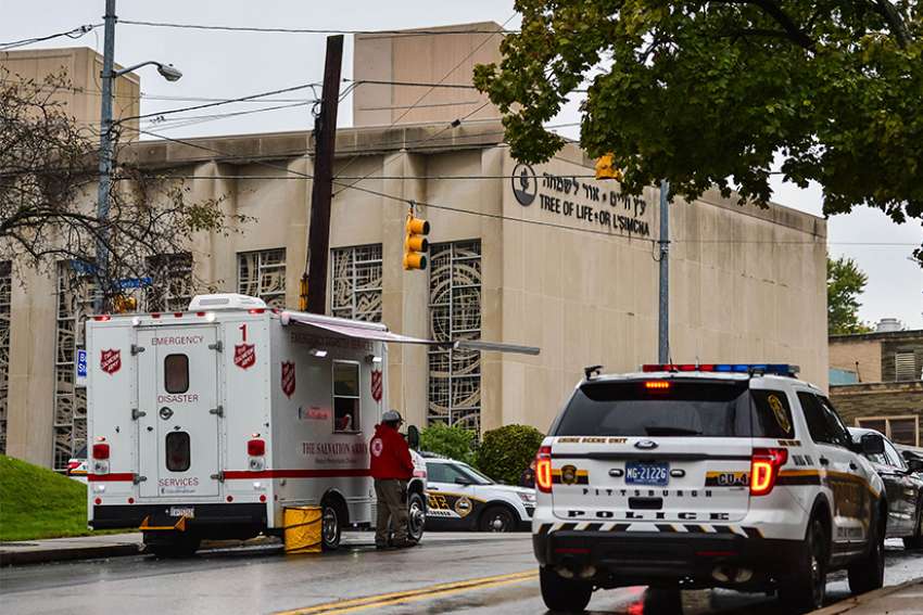 Cardinal DiNardo condemns shooting at Pittsburgh synagogue, all 'acts of hate'