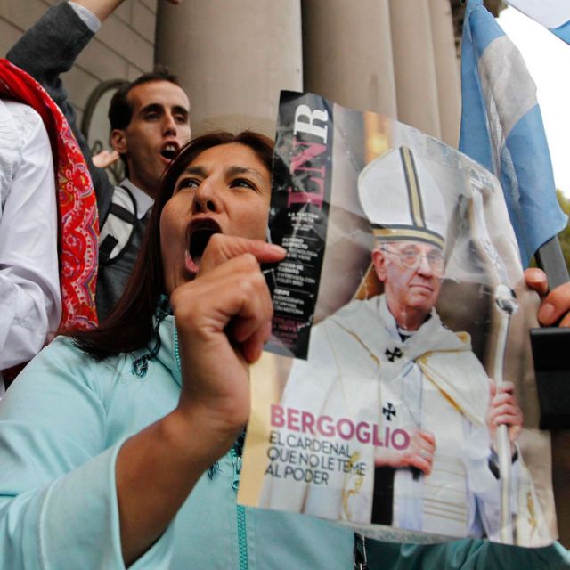 Some in Buenos Aires shocked that their humble prelate is pope 