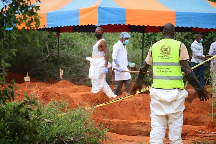 Shocking cult starvation massacre in Kenya leaves 95 dead, hundreds missing