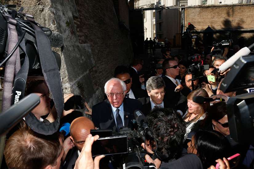 Bernie Sanders says invite to Vatican not an endorsement