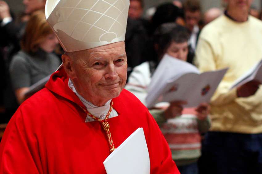 New accusation surfaces against former U.S. prelate McCarrick