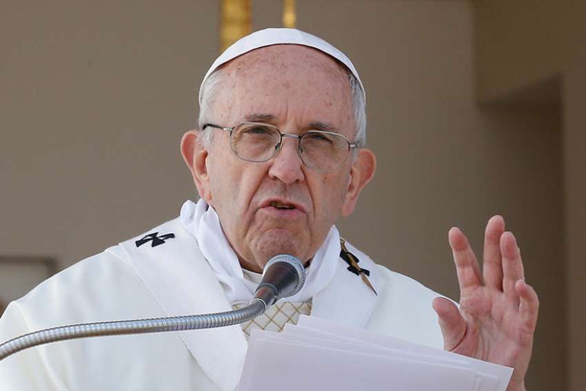 Be careful of the freedom you seek, lest you become a slave of the world, Pope says