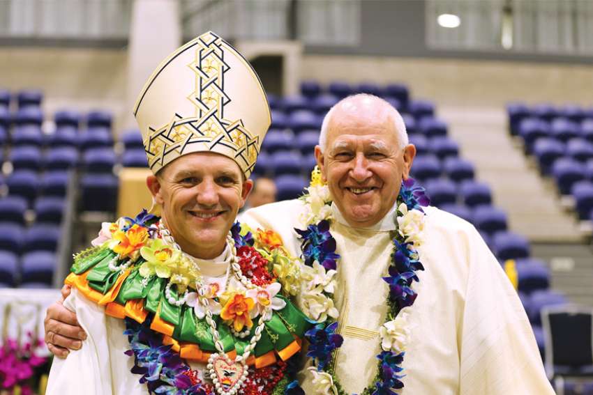 Deacon dad and his son … the new bishop