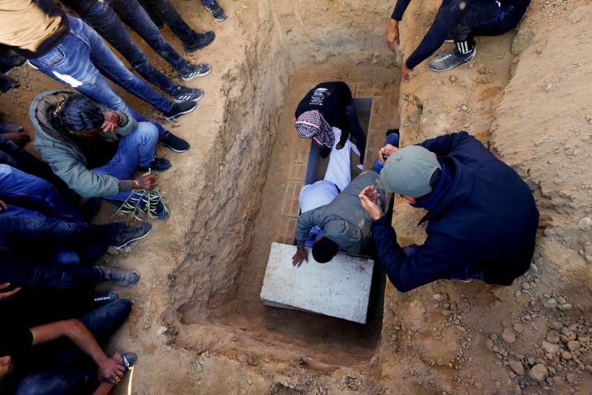 Pope Francis condemns attack on Gaza parish killing 2 Christian women