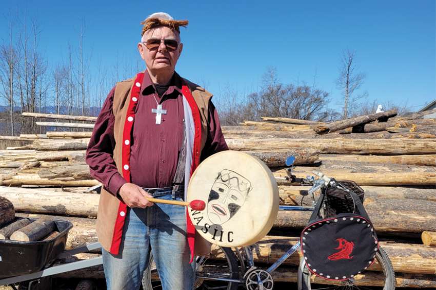 Fr. Salmon a missionary who’s always on the go