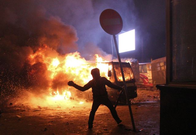 Ukraine church urges return to peace amid spiraling street violence 