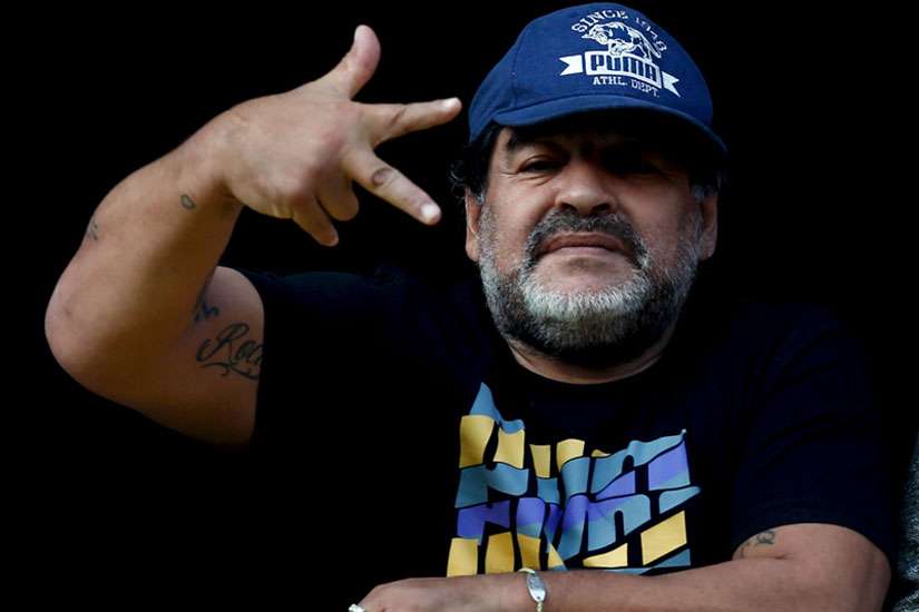 Soccer legend Maradona credits Pope Francis for renewing his faith