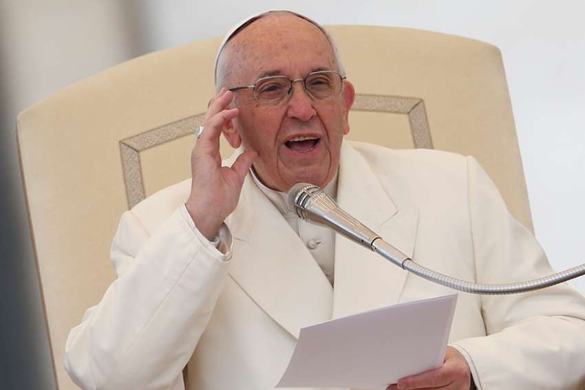 Scripture is more important than current events talk, Pope says