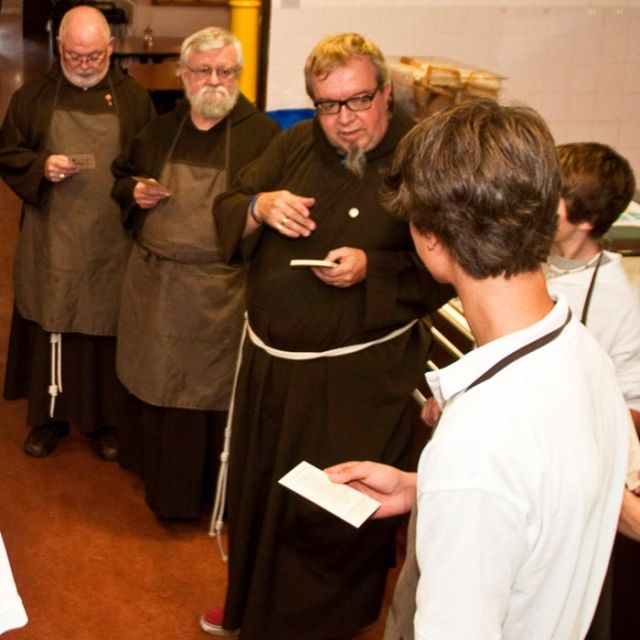Franciscans court 'Lady Poverty' at St. Francis Table
