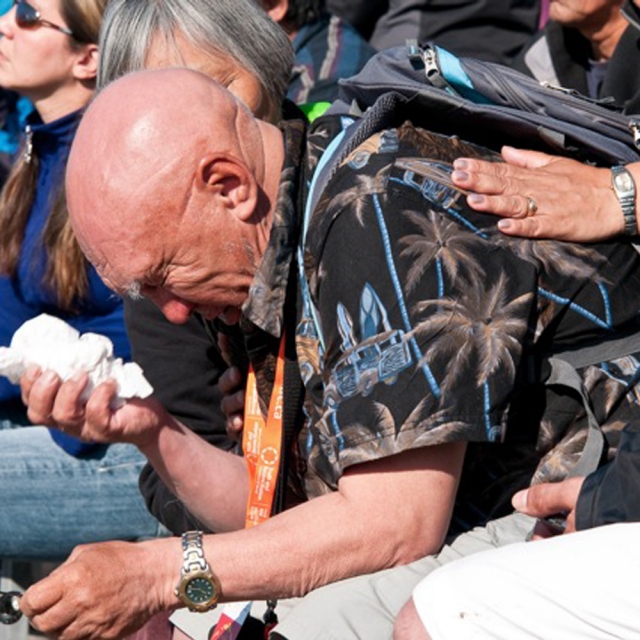 Tears flow as native people relive years of abuse