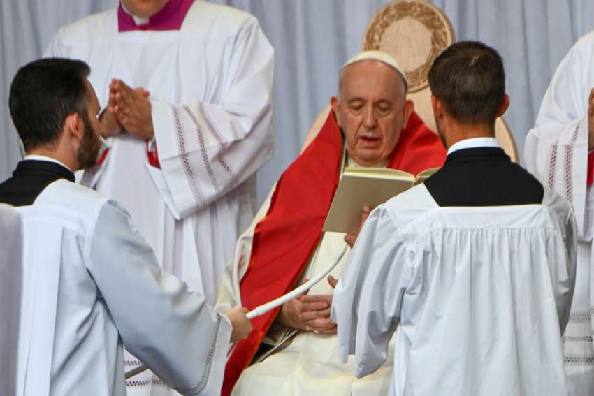Each of us has a unique history to preserve, Pope Francis says at stadium Mass