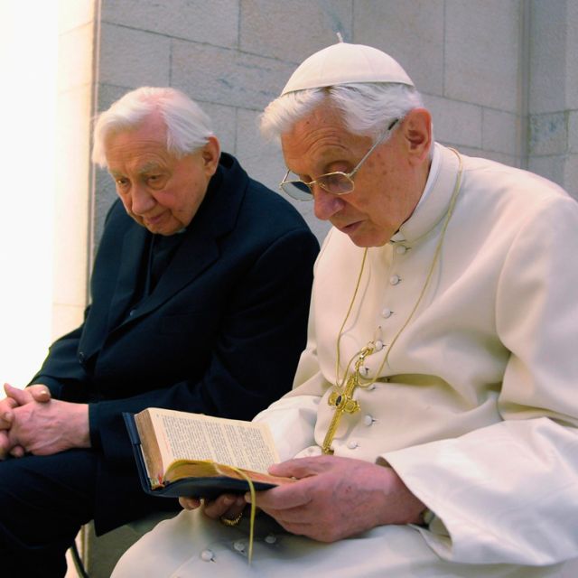 Pope’s early years marked by brotherly faith and love