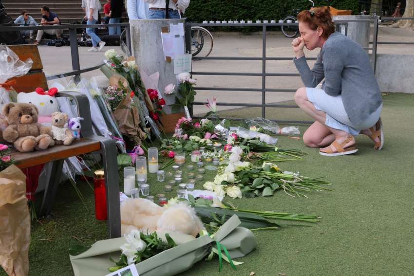 Heroic Catholic pilgrim protects children in France knife attack
