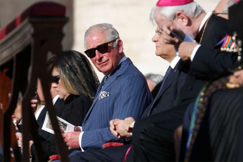 Prince Charles praises St. Newman