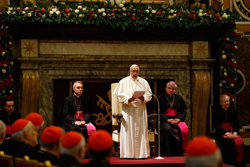 Pope Francis' speech to the Roman Curia