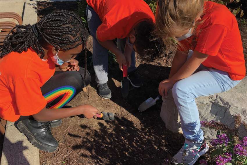 Indigenous learning commitment made in and out of the classroom