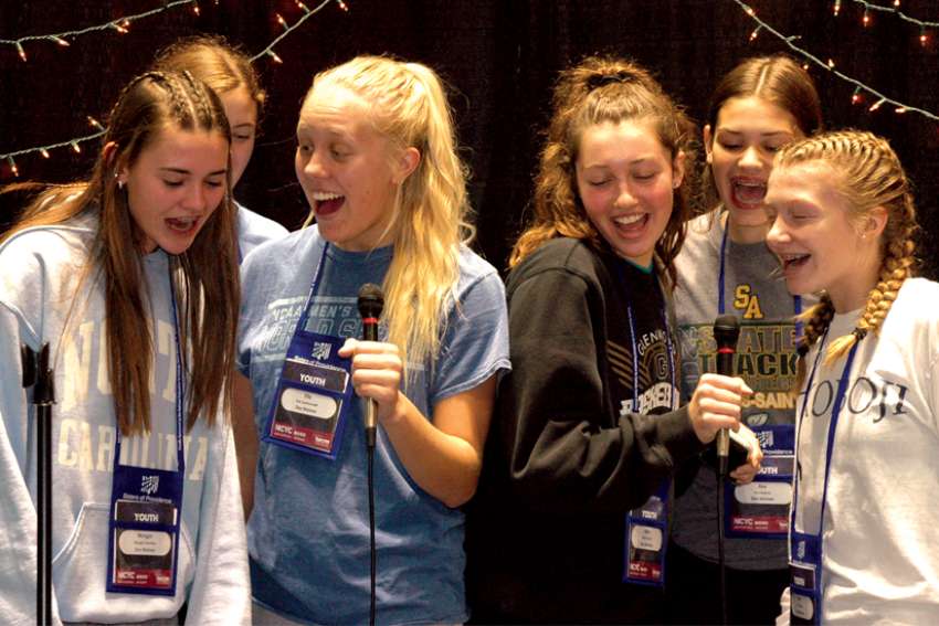 Teens feel the love at national youth conference