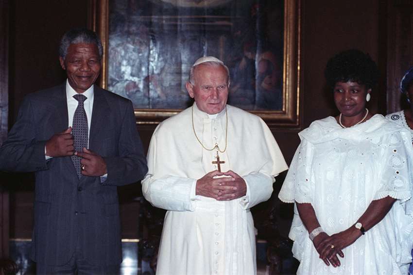 The Register Archive: A free Mandela brings message to Canadians