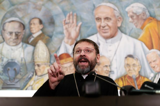 Ukrainian archbishop sees lingering threat of war, but signs of hope 