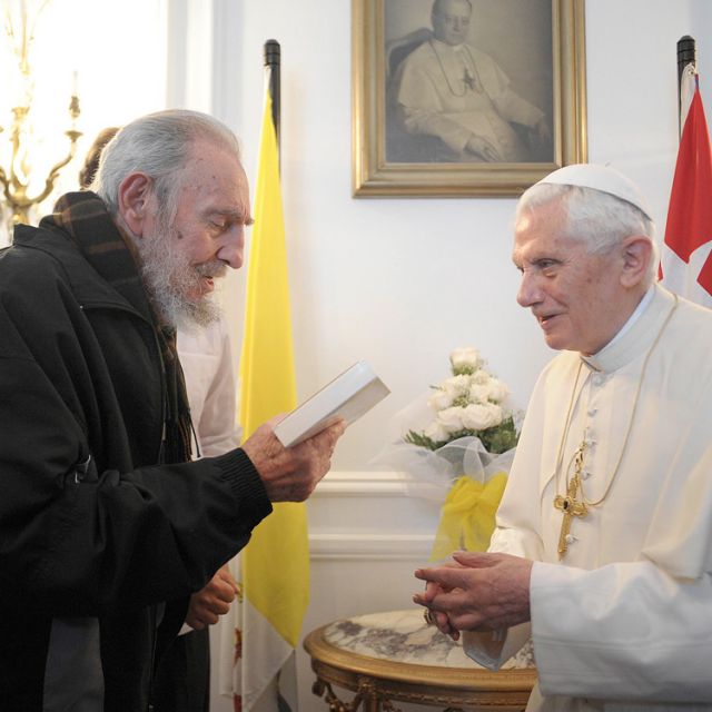 Pope meets Fidel Castro before leaving Cuba 