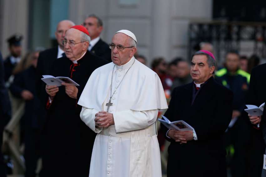 Pope Francis prays for Aleppo, victims of recent terrorist attacks