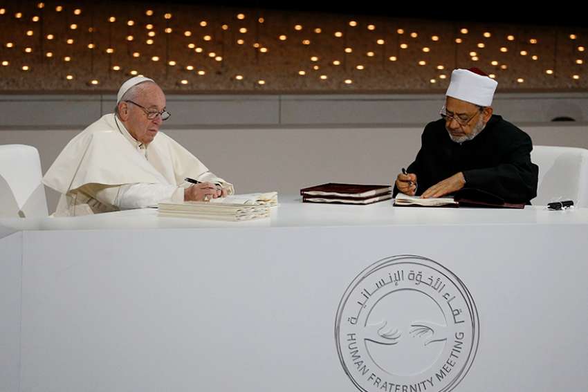 Does God want religious diversity? Abu Dhabi text signed by Pope raises questions