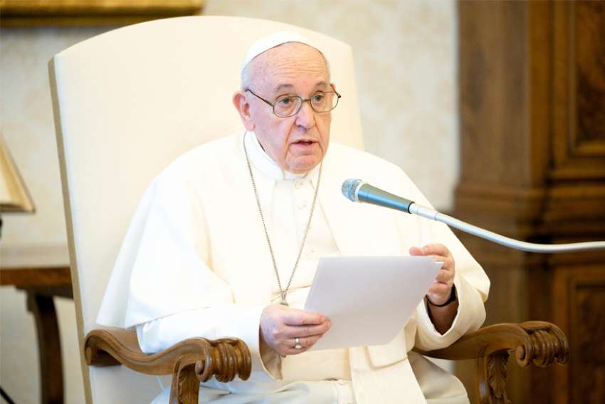 Pope Francis: Trusting in God does not mean never arguing with him