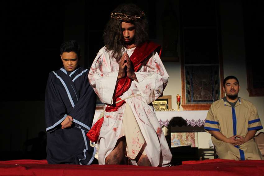 Teens inspired by roles in parish Passion plays