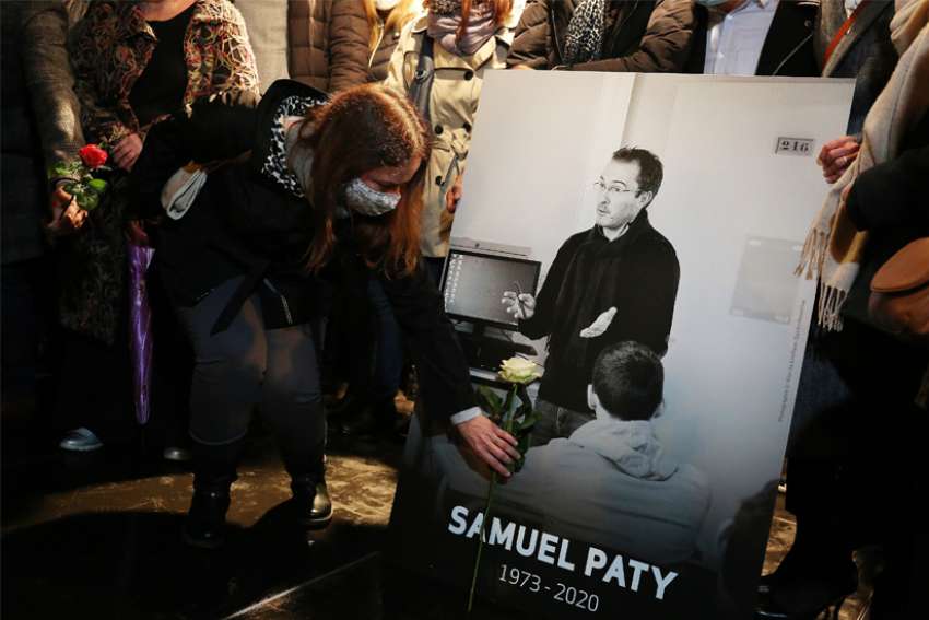 French bishops join Muslim leaders in condemning beheading of teacher
