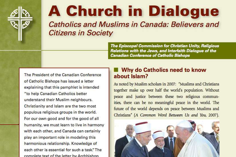 CCCB promotes dialogue with Muslims