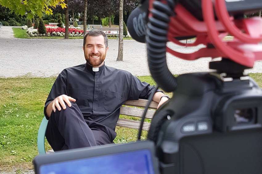 Youtube priest spreads Gospel message