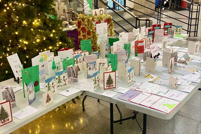 Spreading cheer, one Christmas card at a time