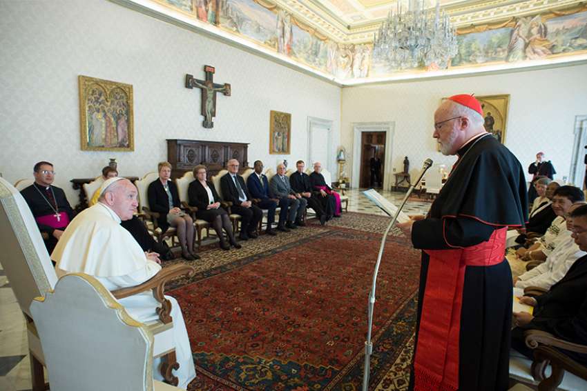Pope meets his advisory commission on child protection
