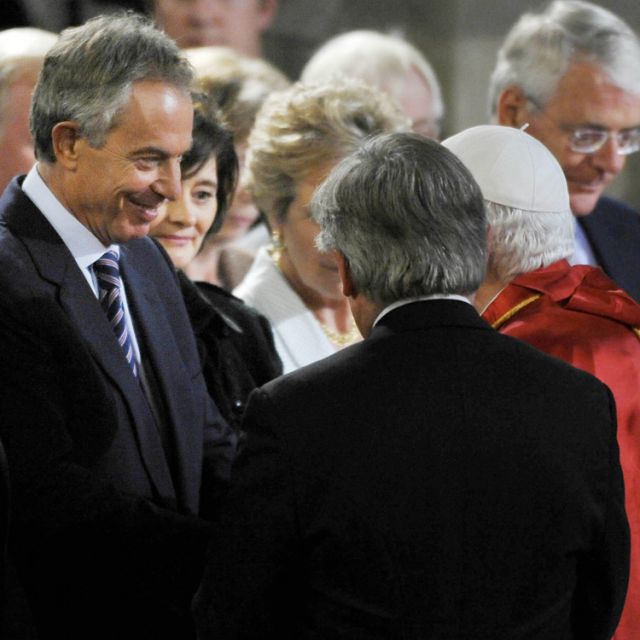 Blair says without faith, world would head for tragedy, disaster 