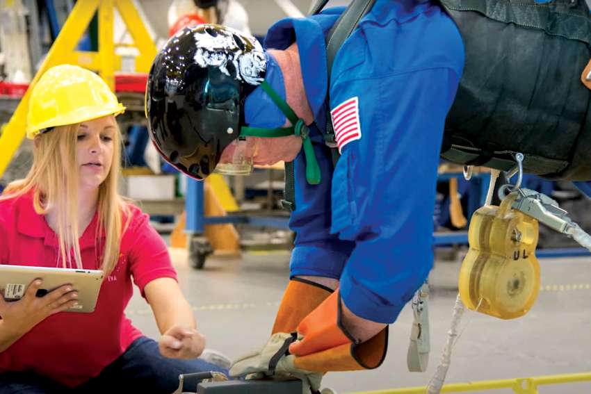 Faith the foundation for spacewalk prof