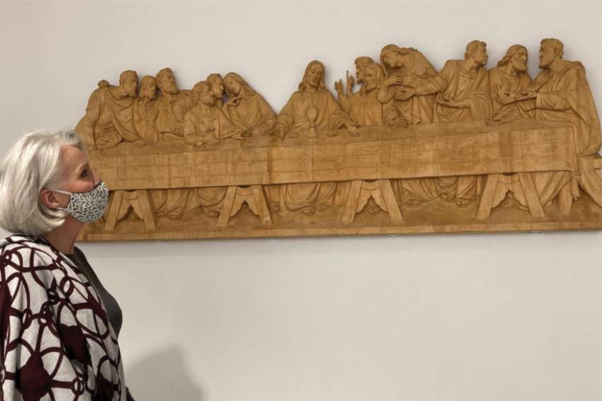 The Last Supper artwork finds familiar home