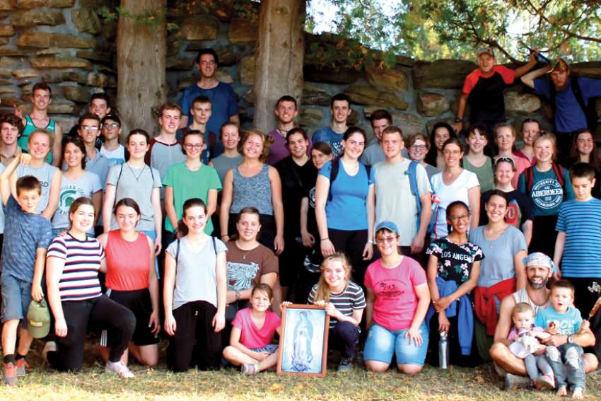 Wilno pilgrimage proves  to be good for the soles