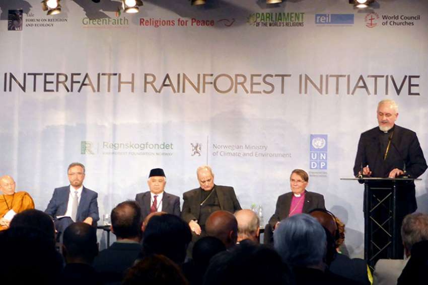 Religious, indigenous leaders seek to save rainforests