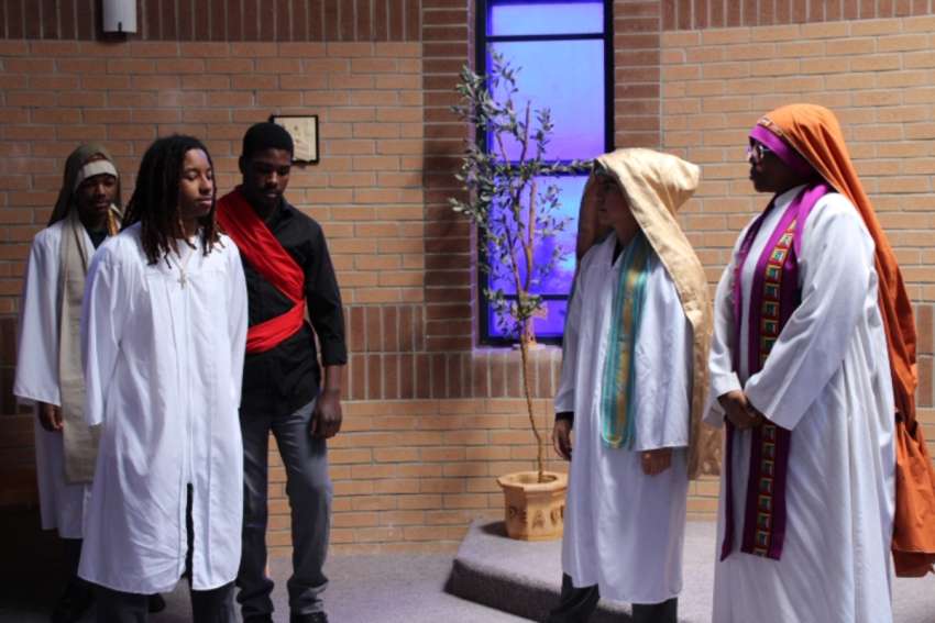 Students bring Easter message to younger peers