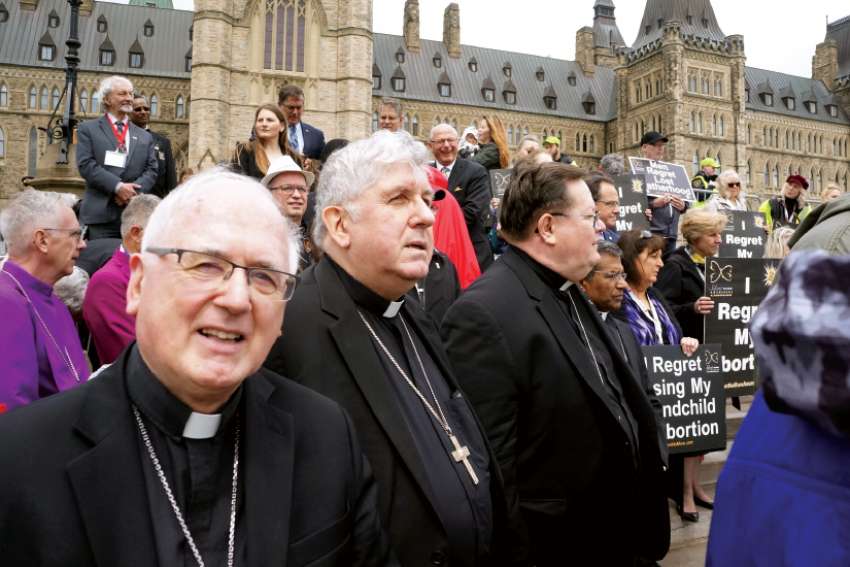 Archbishop Prendergast admits separate pro-life events show ‘divided’ movement