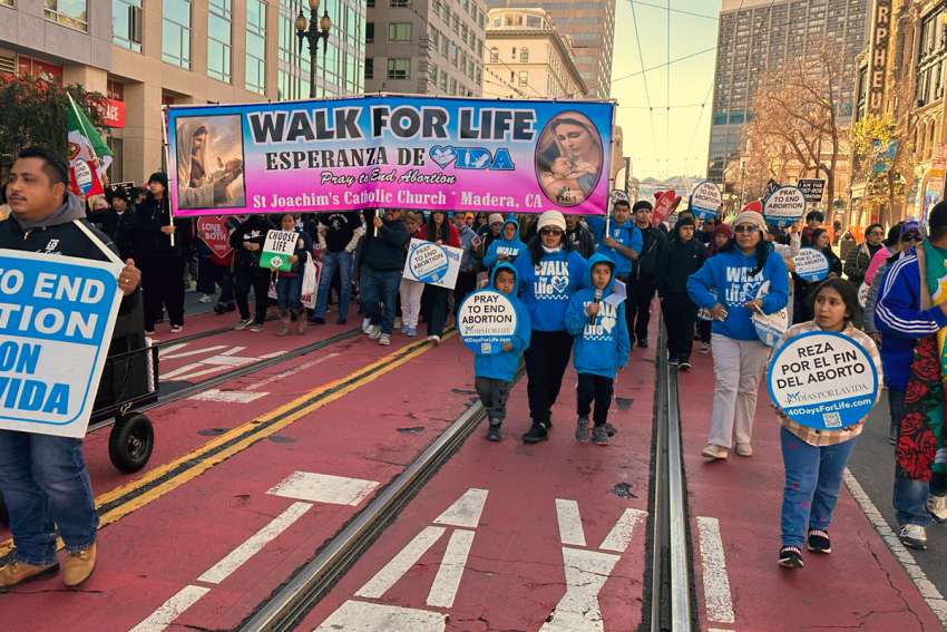 Tens of thousands turn out for Walk for Life West Coast to speak for unborn