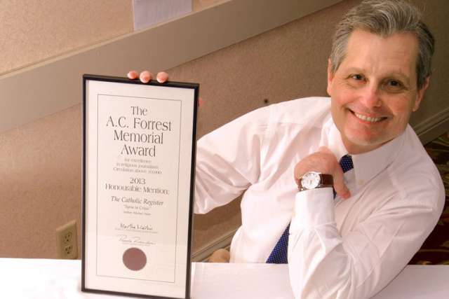 Michael Swan leads way as The Register picks up 11 honours at church press awards