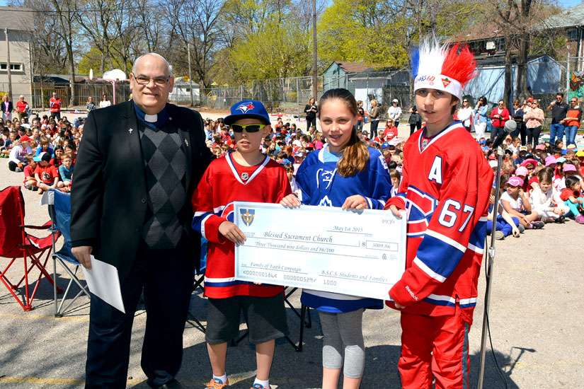 ‘We made a difference’ students find in helping Family of Faith campaign