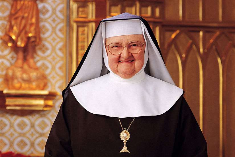 Mother Angelica remains on feeding tube, confined to bed at monastery