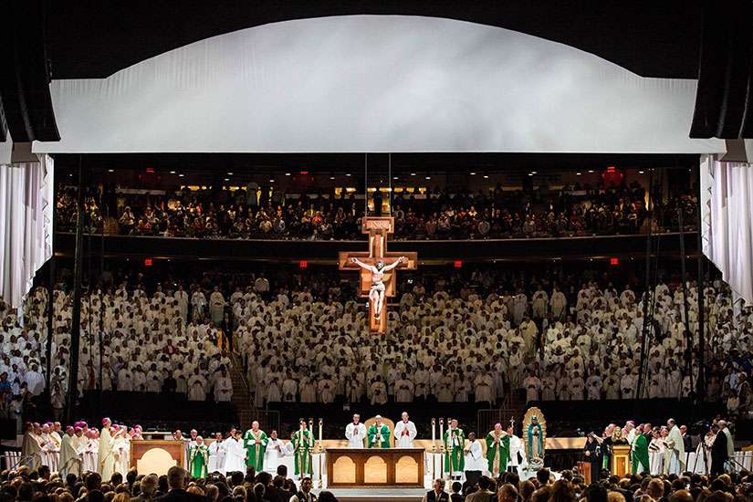 Pope brings Gospel of 'encounter' to Madison Square Garden