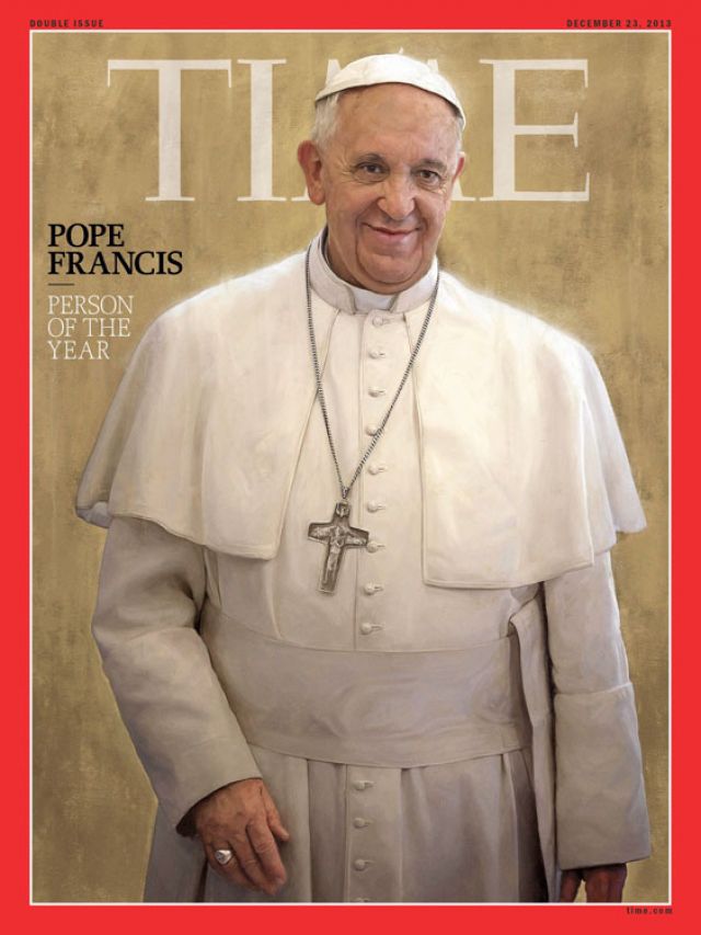 Pope Francis named Time's Person of the Year