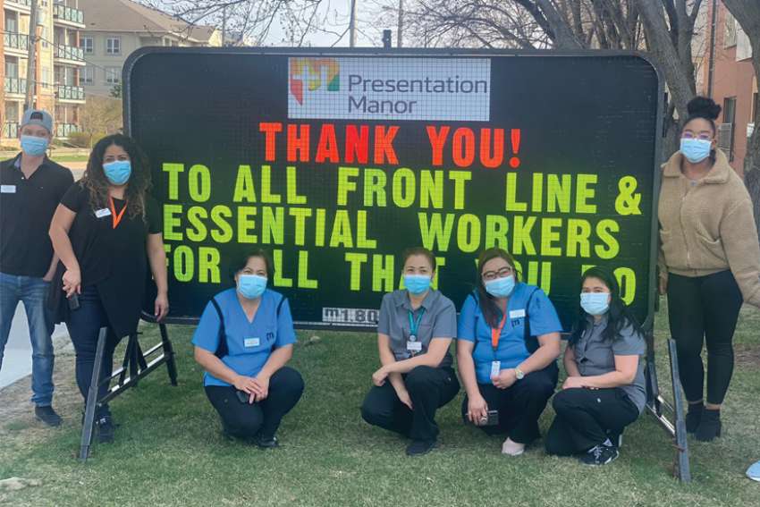 Presentation Manor retirement home endures pandemic with strong community