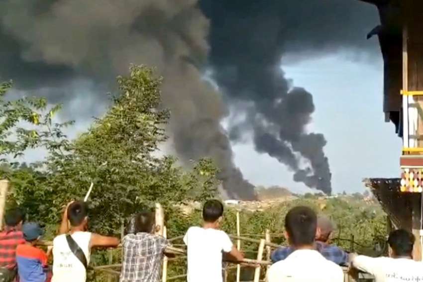 Myanmar cardinal calls for peace after church bombing
