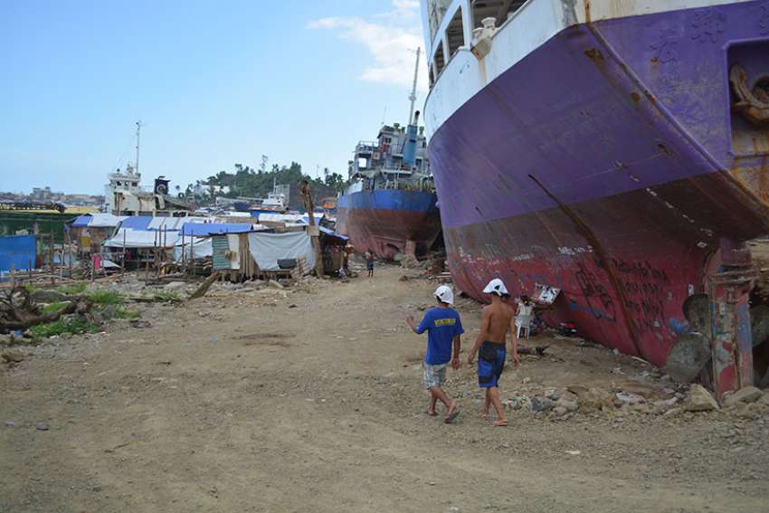 CRS, Filipinos who lost homes in typhoon, to build sustainable community