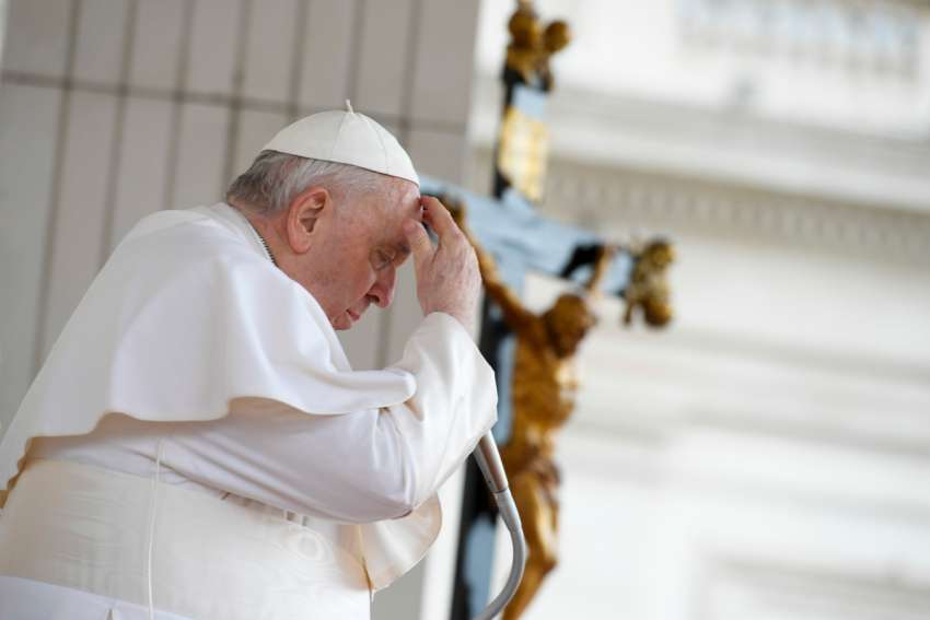 To be Christian is to share God's love, Pope Francis says at audience